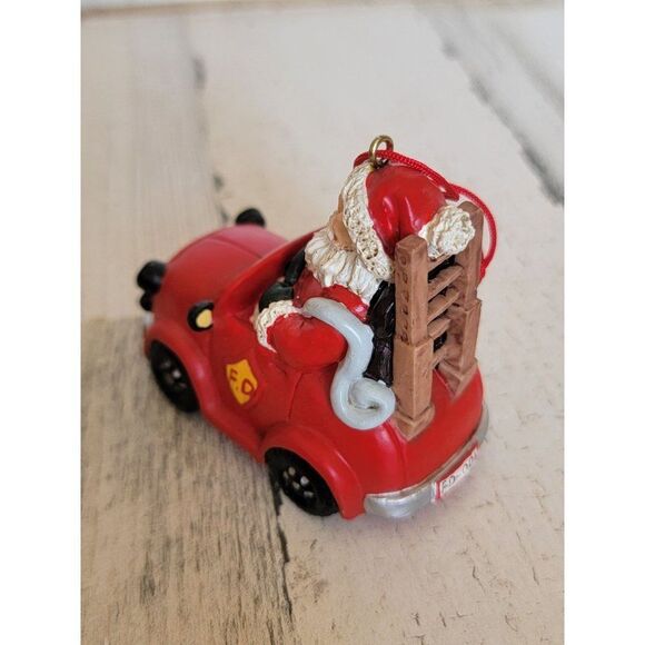 Firefighter truck car hose ladder ornament Xmas - Picture 3 of 7